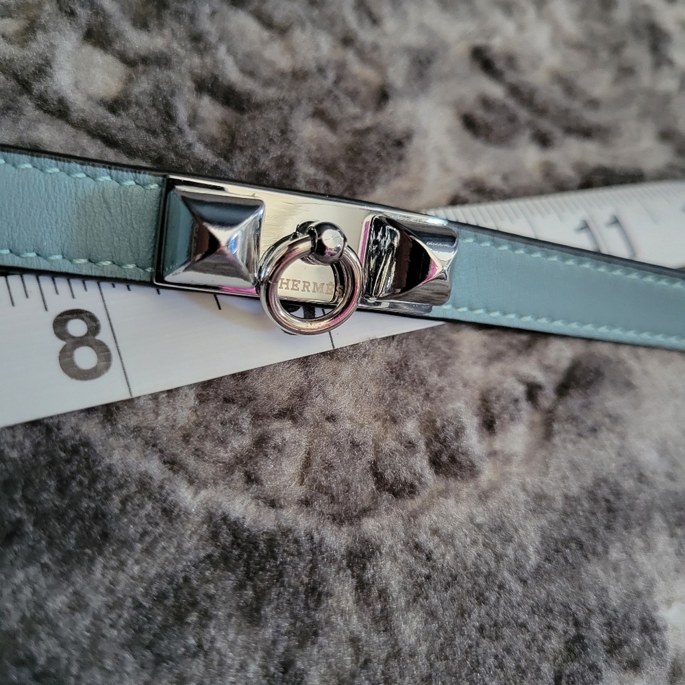 Quality Double Wrap Leather Rivale Bracelet - Picture 3 of 12